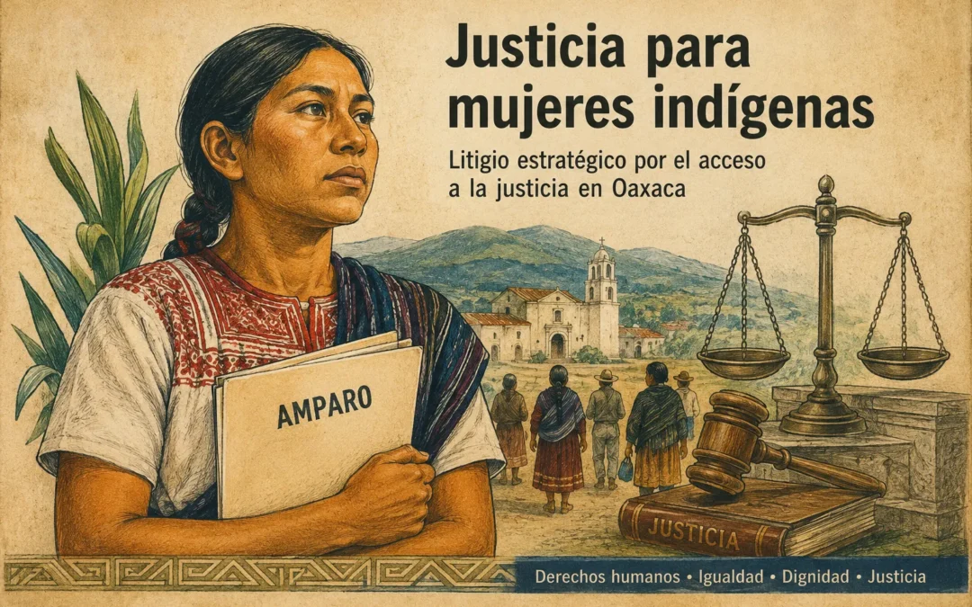 Justicia paralizada para mujeres indígenas: ASERLITIGIO promueve amparo federal por dilación procesal en Oaxaca