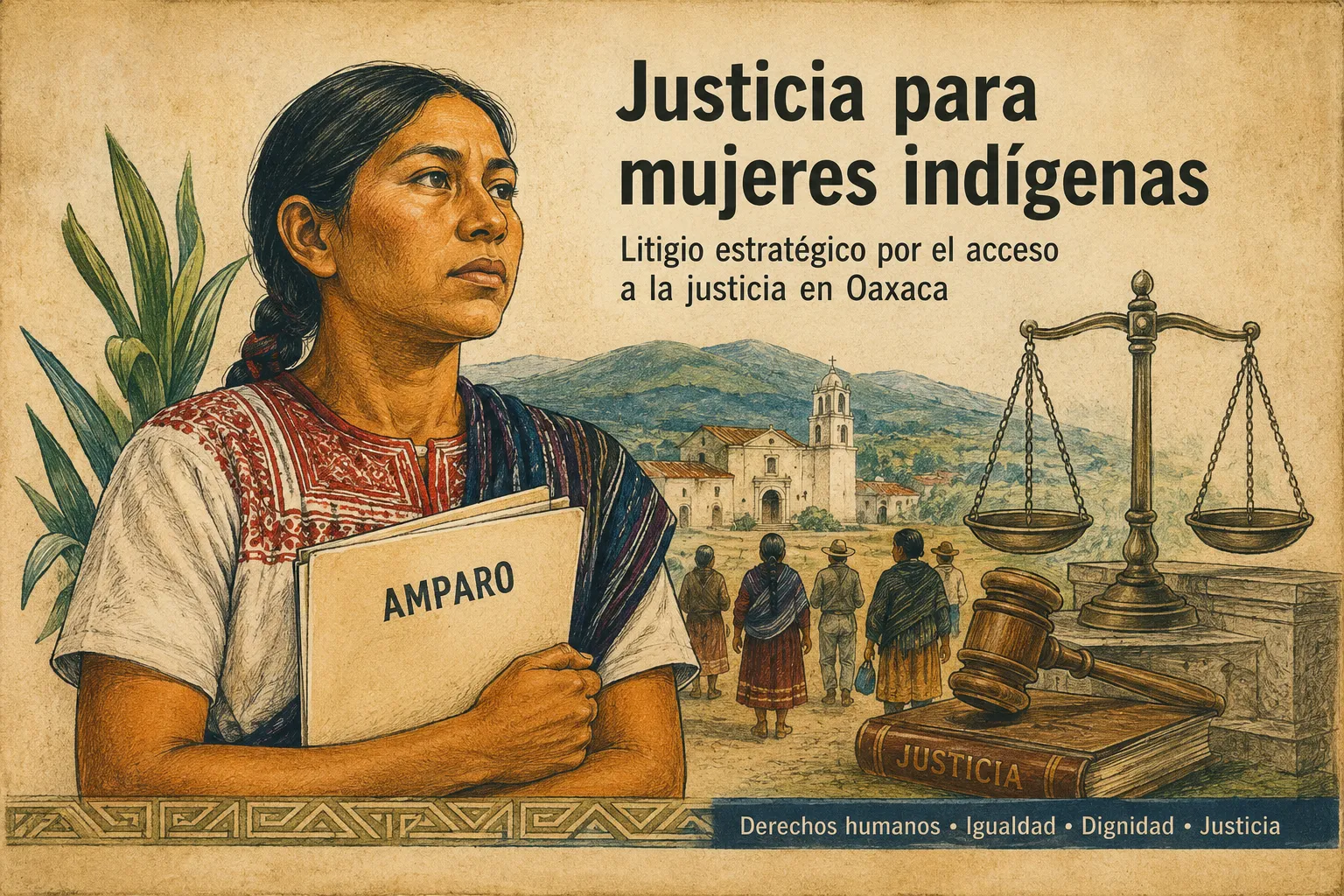 Justicia paralizada para mujeres indígenas: ASERLITIGIO promueve amparo federal por dilación procesal en Oaxaca